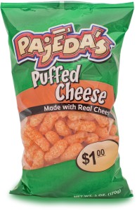 Pajeda's Puffed Cheese Snacks