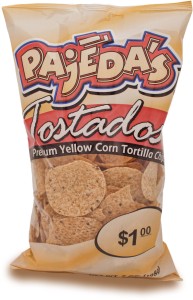 Pajeda's Yellow Round Tortilla Chips